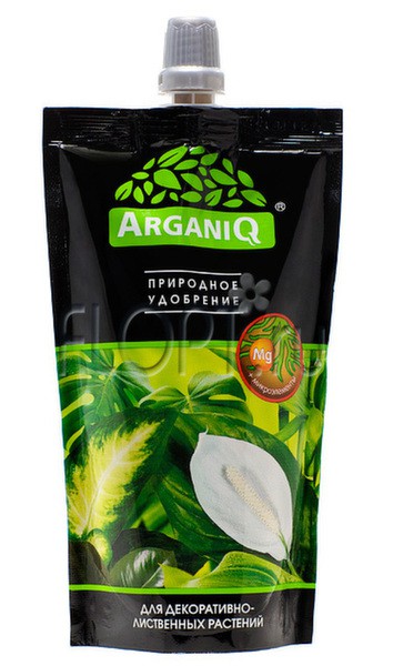 ArganiQ для декоративно-лиственных растений, 350г. 89 руб.jpg