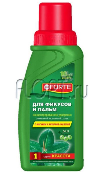 Удобрение для фикусов и пальм, 285мл (Bona Forte) Серия Красота. 102,45 руб.jpg