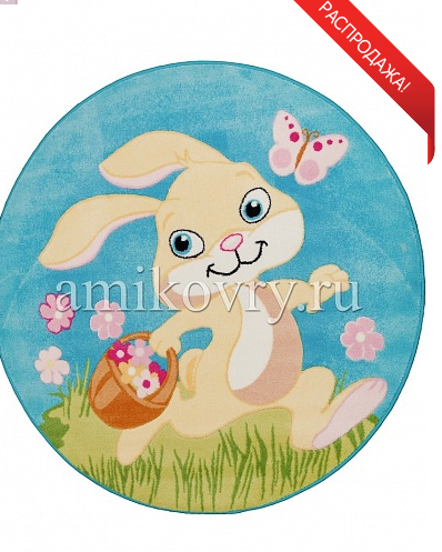  Confetti kids Happy Bunny-01 Turquoise .png