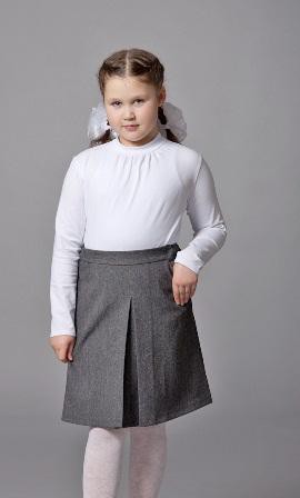 Ю.184 Юбка Меланж серый, синий.jpg