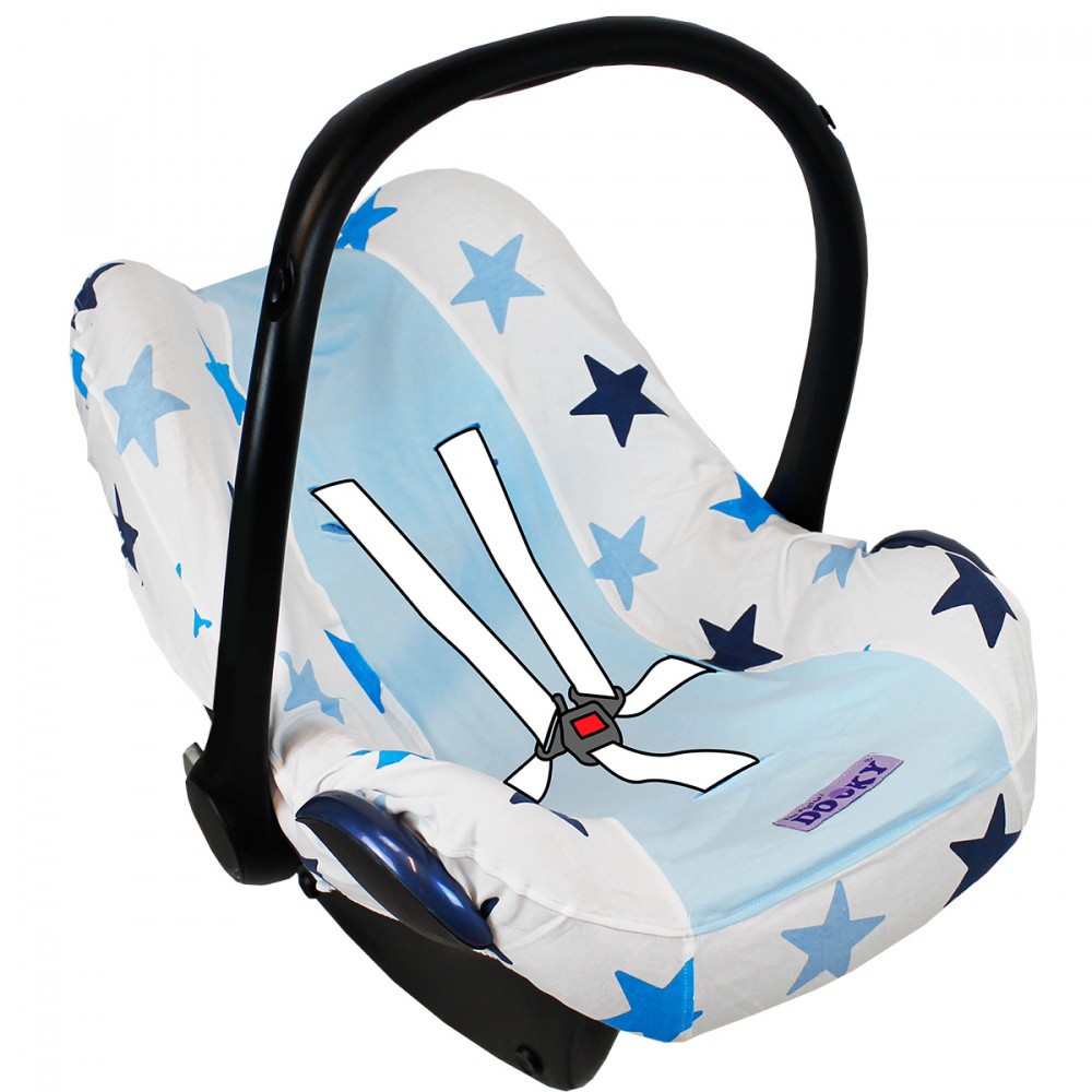 1 113 . -    Seat cover 0+ . Blue Stars 126809.jpg