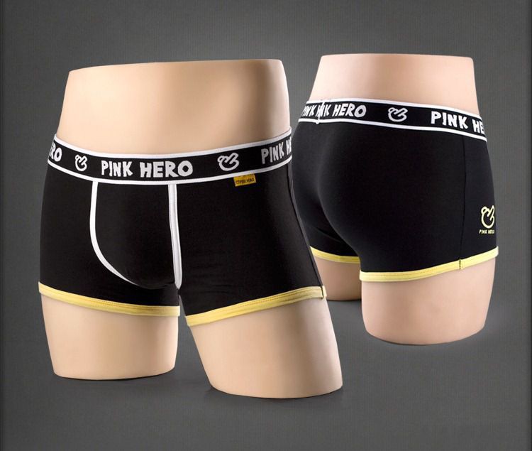 Pink Hero Boxers. 