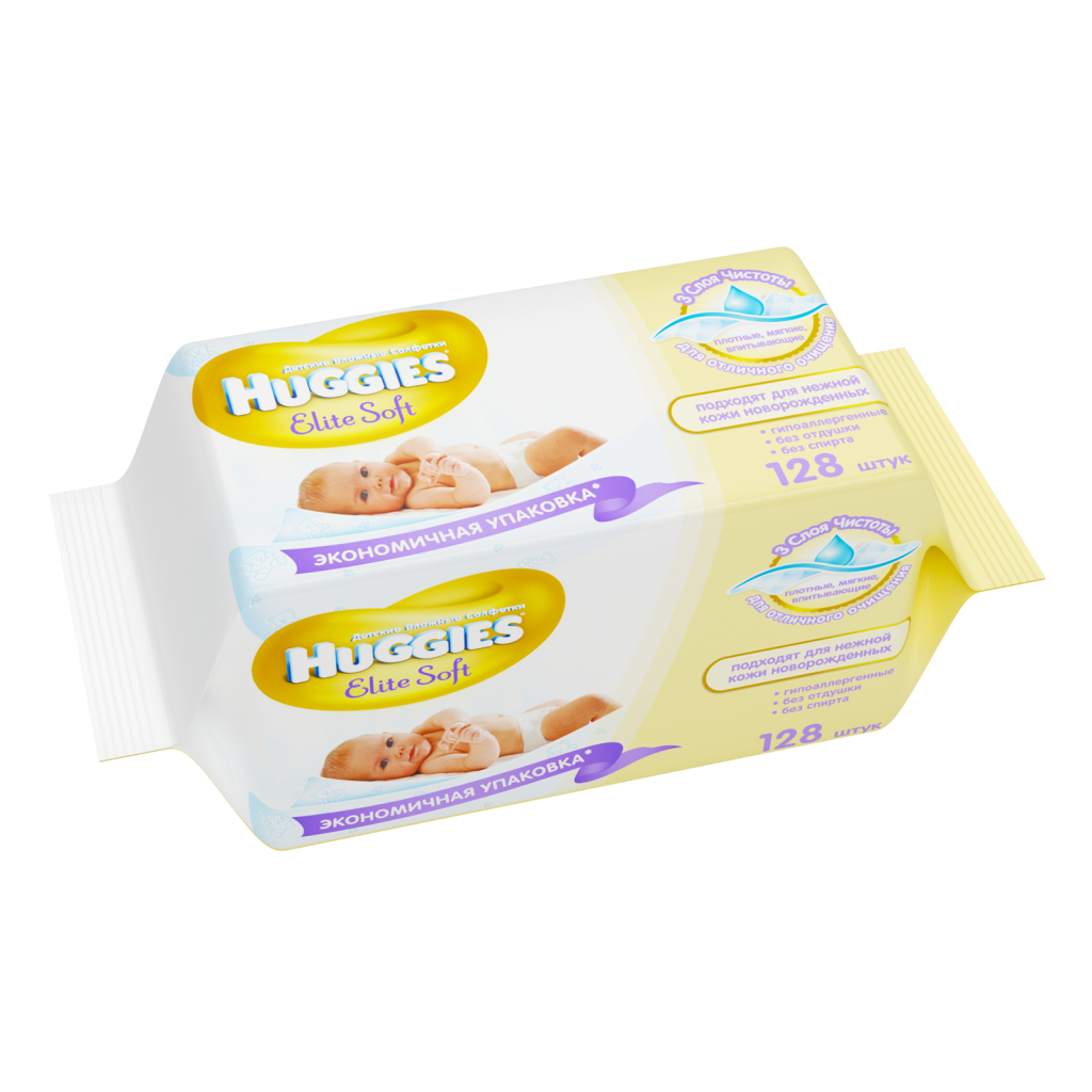 4041, HUGGIES Elite Soft   , . 2*64  - 170 