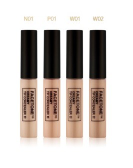 Face Tone Creamy Tip Concealer SPF30 N01Neutral Milk P01Pink Beige W01Vanilla Beige W02Natural Beige 255