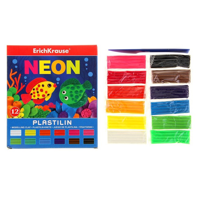 Пластилин 12 цв.-216 г. NEON 37279 Erich Krause 64,40 р. пристрой 2 шт.jpg