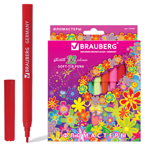  BRAUBERG Blooming flowers, 12 ., ., .. ., 150560 62,15 , 6 ..png