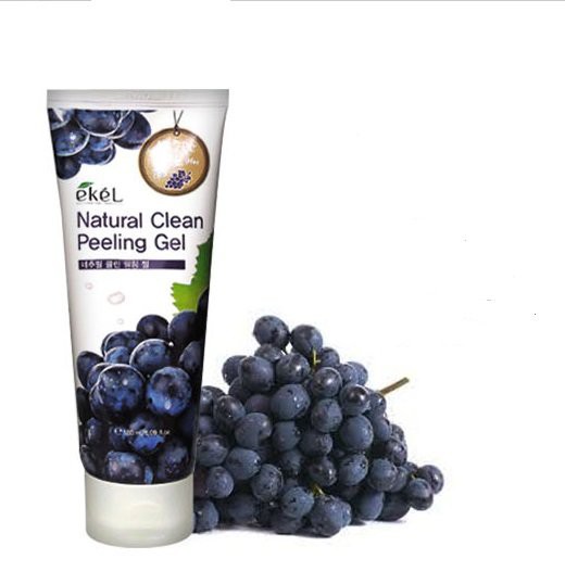 -      Ekel Grape Natural Clean Peeling Gel