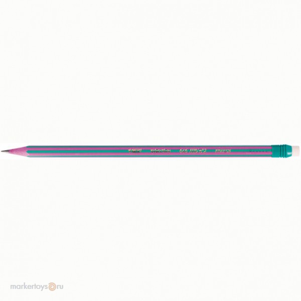Карандаш ч-гр с ластиком Эволюшн полос. 896034 Bic 14,34 р. 1 шт.jpg