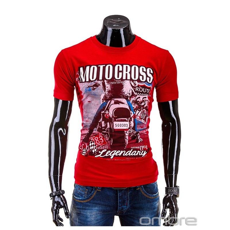 T-shirt-s591-czerwona M L XL XXL.jpg