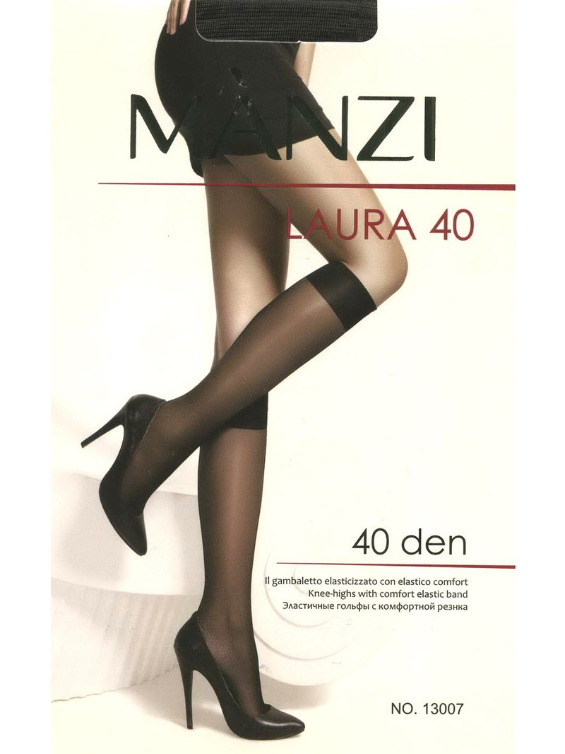 Гольфы женские Manzi 13007 Laura 40 Den Nero 32.50 руб