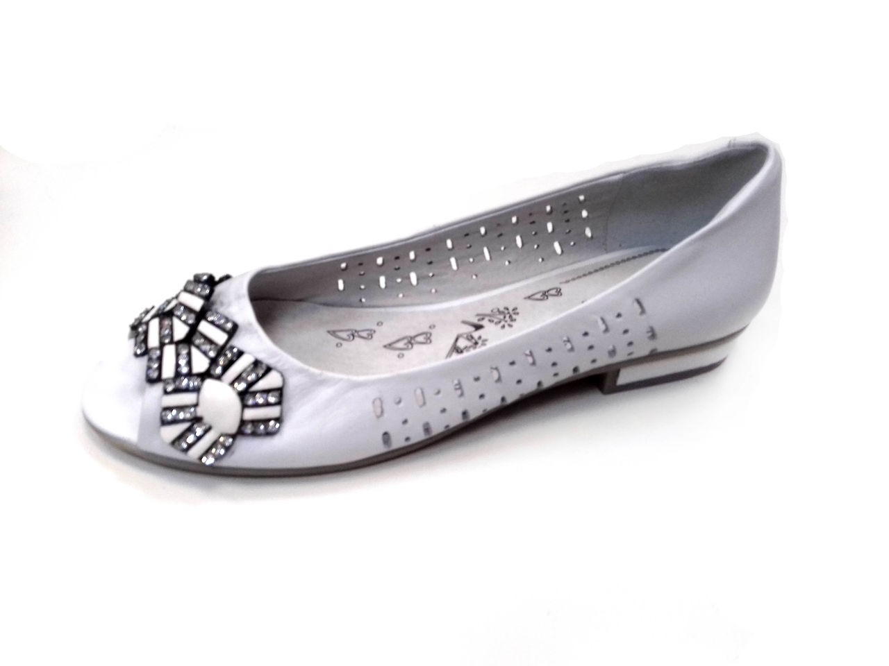 Женские кожаные балетки