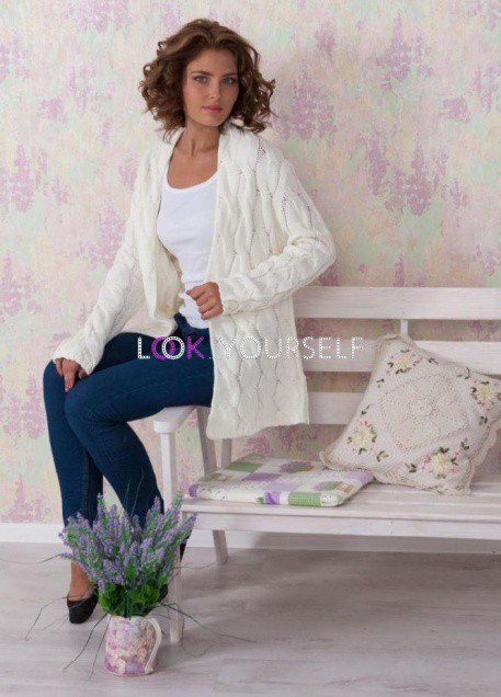 ВЯЗАНЫЙ КАРДИГАН КОСИЧКА 1601.jpg