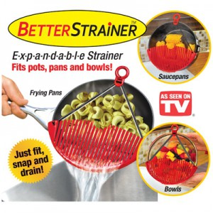 УНИВЕРСАЛЬНЫЙ ДУРШЛАГ-НАКЛАДКА ДЛЯ СЛИВА ВОДЫ BETTER STRAINER (БЕТТЕР СТРАЙНЕР) 110руб