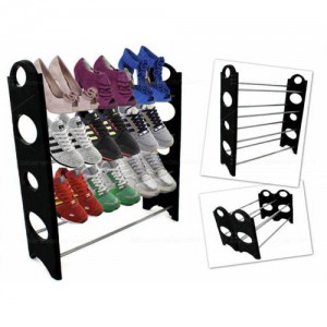    STACKABLE SHOE RACK, 4  1090