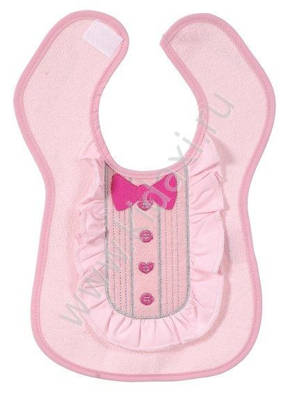 Bevi 200, нагрудник, 6 шт в уп., цвет розовый и фиолет, 258р. АКЦИЯ 215р!