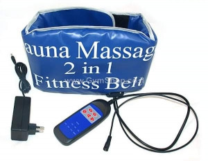 ПОЯС ДЛЯ ПОХУДЕНИЯ САУНА ПЛЮС МАССАЖ SAUNA MASSAGE 2 IN 1 FITNESS BELT 680руб