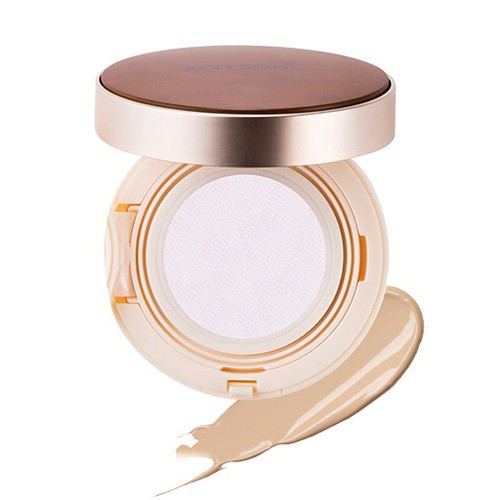 Eco Soul Bounce Cream Foundation 01 Light Beige 02 Natural Beige 15 760