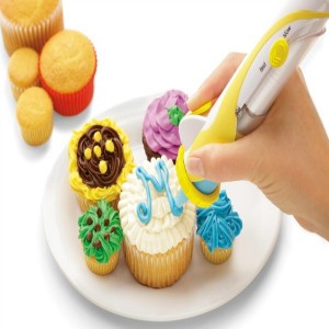 ЭЛЕКТРОШПРИЦ ДЛЯ УКРАШЕНИЯ ТОРТОВ FROSTING DECO PEN 880руб