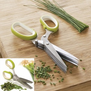 НОЖНИЦЫ ДЛЯ НАРЕЗКИ ЗЕЛЕНИ (5 ЛЕЗВИЙ) SCISSOR 130руб