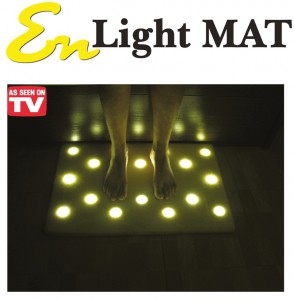 КОВРИК С ПОДСВЕТКОЙ ДЛЯ ПОЛА С 16 LED СВЕТИЛЬНИКАМИ EN LIGHT MAT (ЭН ЛАЙТ МАТ) 790руб