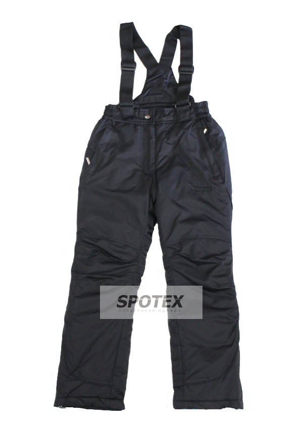 Gornolyijnyie bryuki detskie K-1053 --- 500 chernyie dlya devochki.jpg