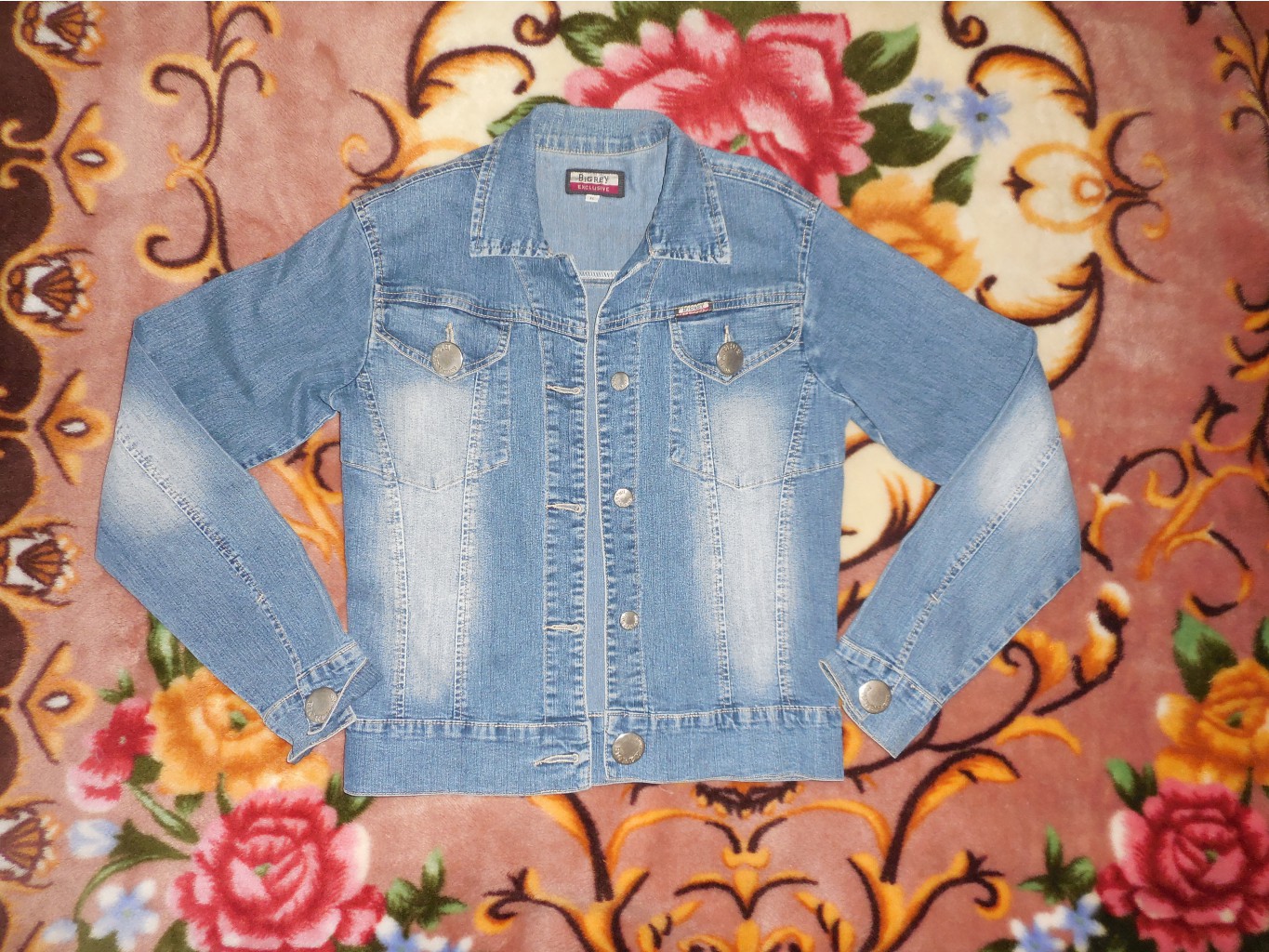 куртка джинсовая на р.42, 42-44, 300 руб