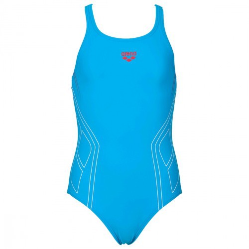 1a977 78 12-13 Arena 16    G CARAIVA JR ONE PIECE navy turquoise soft green