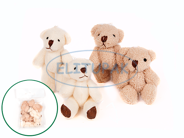 ДТ00054 Мишки-малышки Пушистики (4 шт. в упак.) 216 руб.