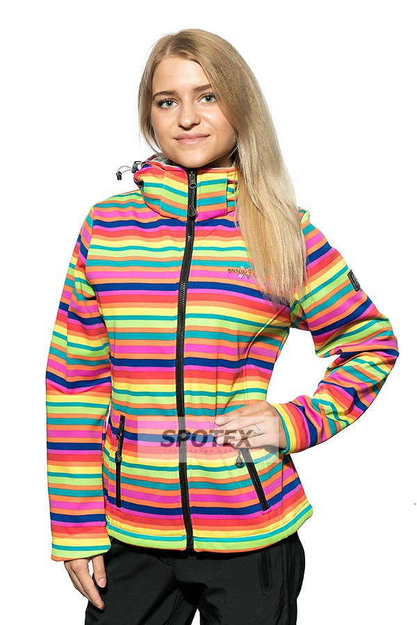 Vetrovka jenskaya Wind Stopper 1601 rozovo-jeltyiy.jpg