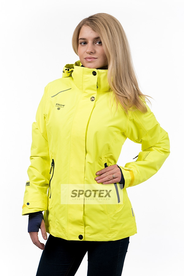 Jenskaya kurtka Snow Headquarter B-8529 Yellow.jpg