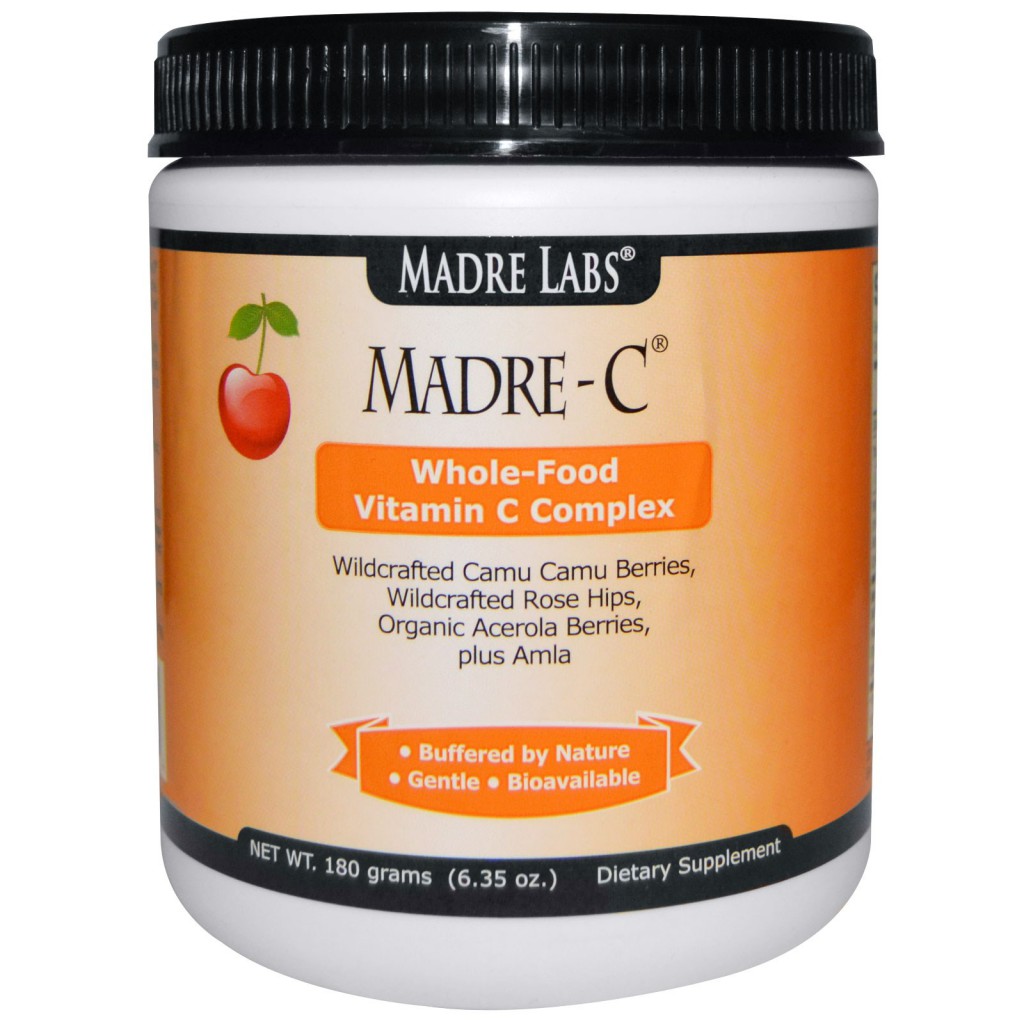 Madre Labs, Madre-C, комплекс витамина С из цельных продуктов, 6.35 унций (180 г)