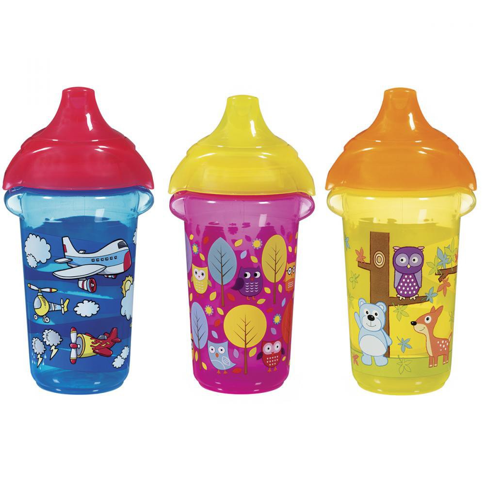 Munchkin Поильник-чашка Deco Sippy Click Lock с носиком 266мл 9+ 1 шт - 423,75 руб