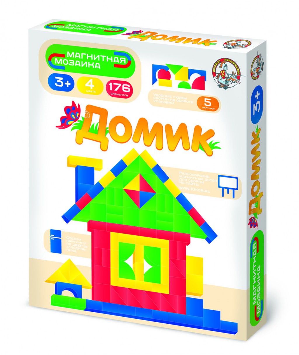 01655 Магнитная мозаика без игрового поля «Домик», 168,00.jpeg
