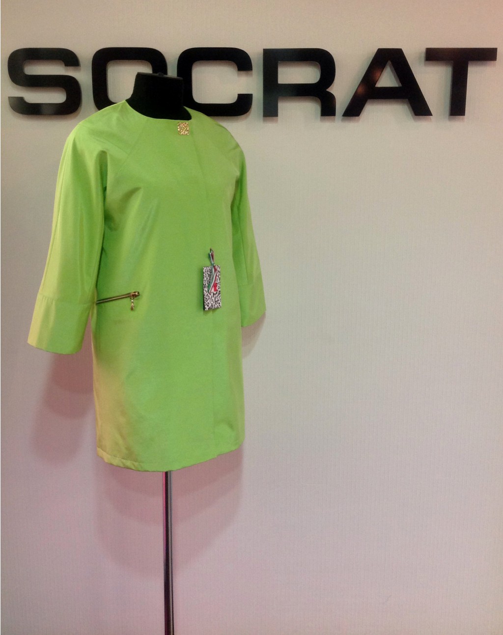 Плащ дс 580 Италия ST col# SAP GREEN (размеры 42-52).jpg