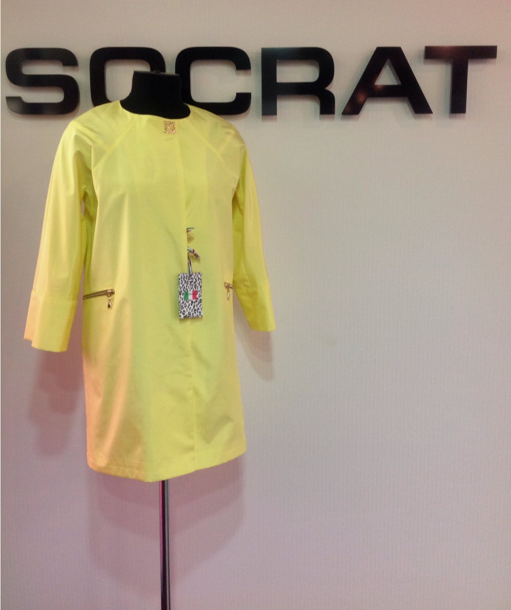 Плащ дс 580 Италия ST col#LIME LIGHT (размеры 42-52).jpg