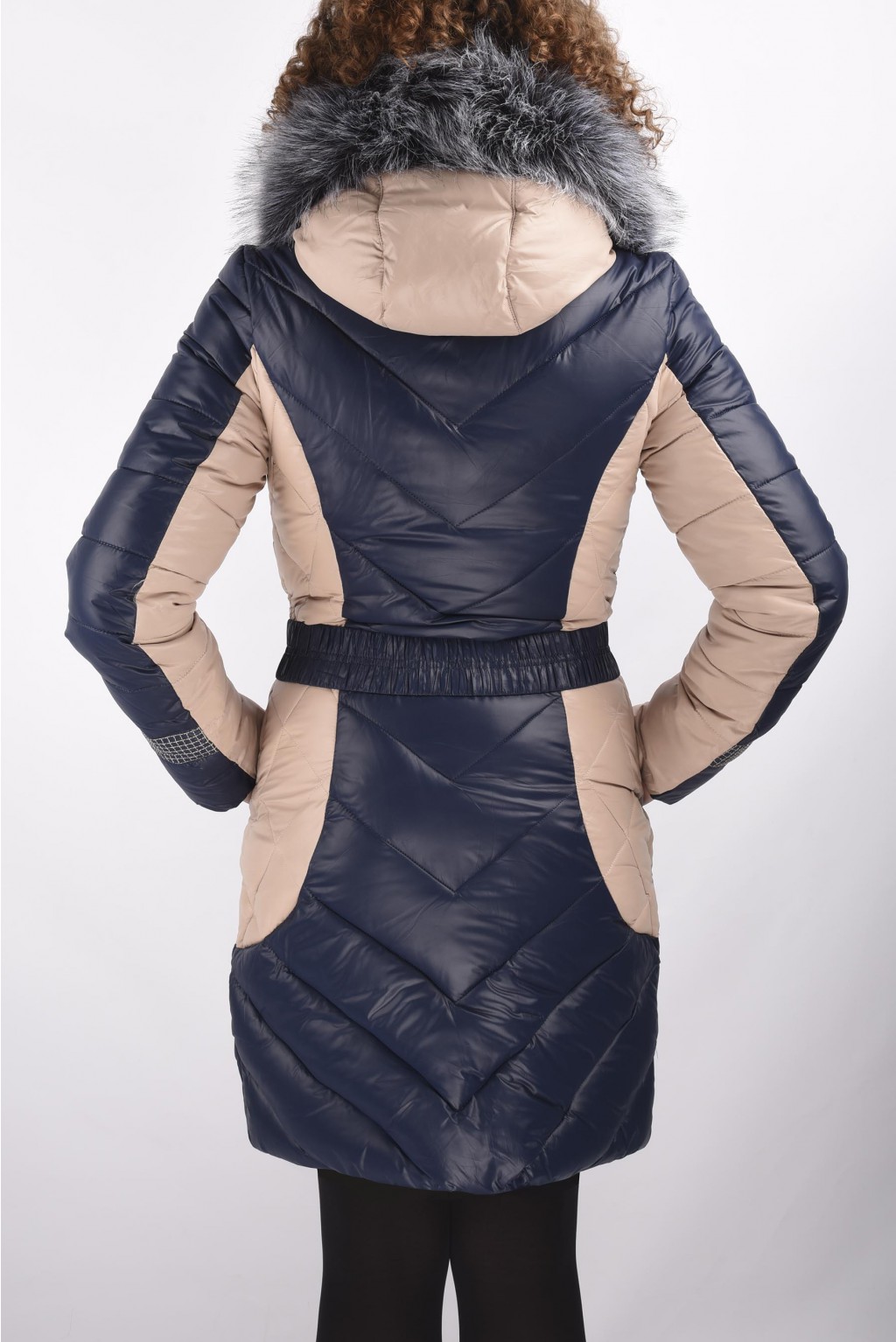 (S-2XL)Женская, зимняя куртка на синтепоне КС-1352