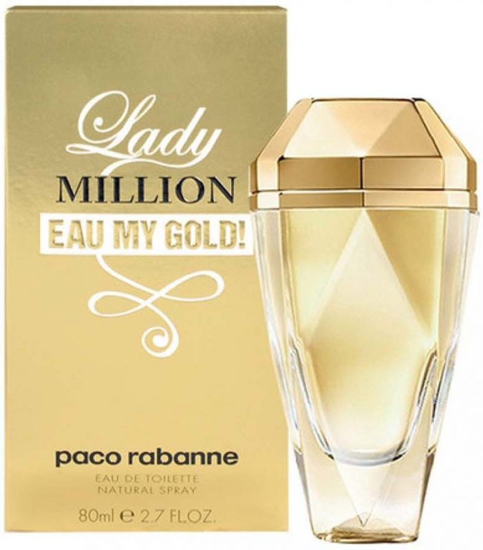 PACO RABANNE Lady Million EAU MY GOLD /  80 TESTER