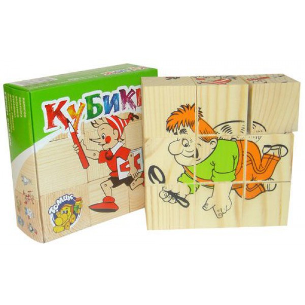 Кубики «Сложи рисунок: герои сказок» 4444-2 - 145 руб.