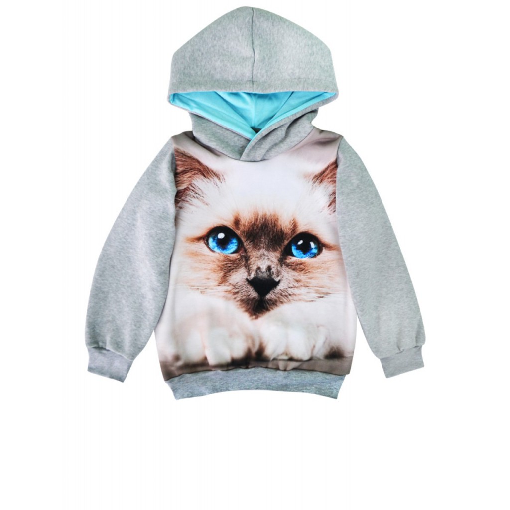 Серия 3D Толстовка на девочку (Котенок), от 528.00 руб.