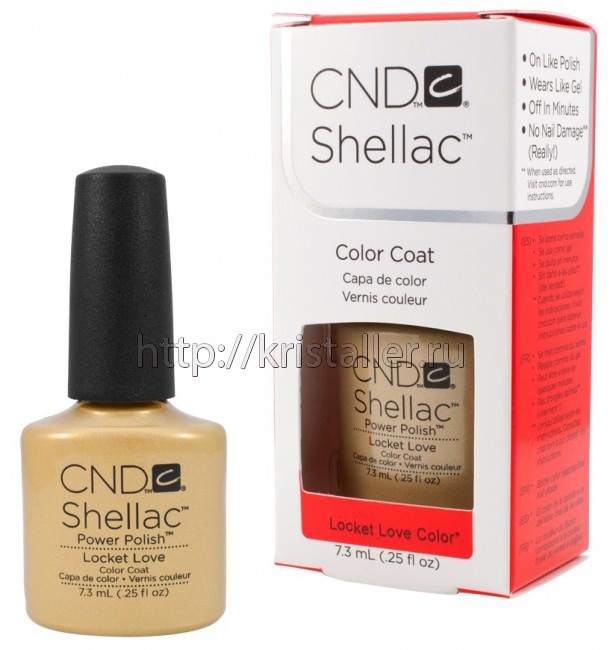 - SHELLAC CND Locket Love