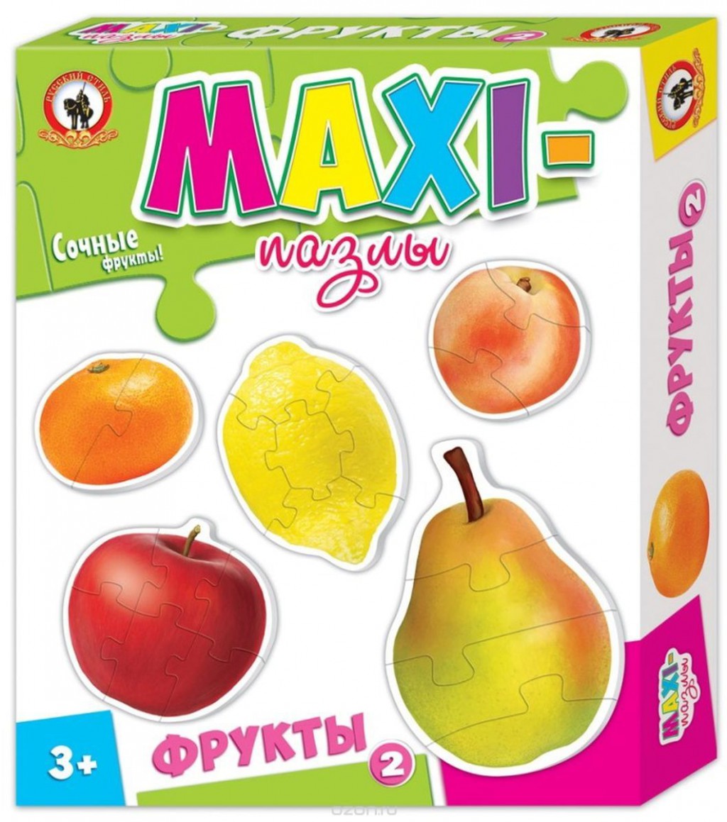 Макси-пазлы Фрукты-2 - 135,48 руб
