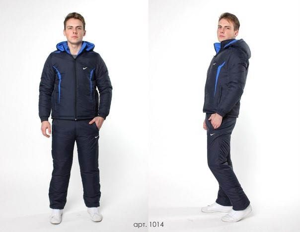Nko 00908m Костюм-двойка зимний мужской Nike 2150руб.