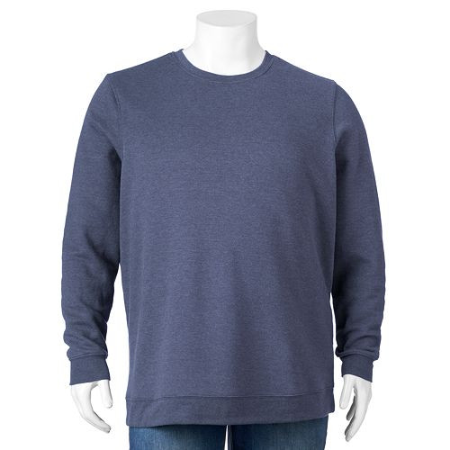 Big & Tall Croft & Barrow(R) Fleece Crewneck Sweatshirt   $19.99