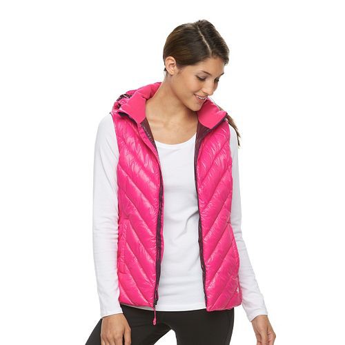 Women's Tek Gear(R) Hooded Puffer Vest   $29.99