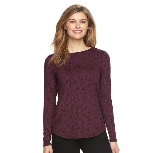 Women's Apt. 9(R) Essential Crewneck Tee  $17.99