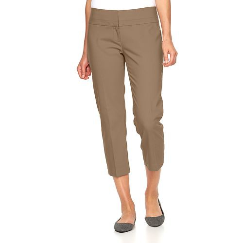 Women's Apt. 9(R) Torie Modern Fit Capri Dress Pants   $32.99