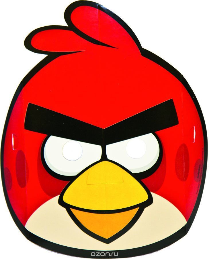1501-1881Маска Angry Birds бум 8шт 149,00