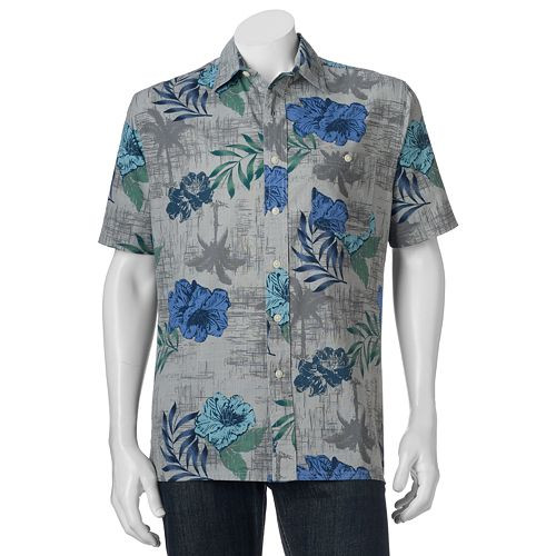 Men's Croft & Barrow(R) Printed Button-Down Shirt   $21.99