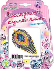 КУЛОН ПЕРО ПАВЛИНА_82+%