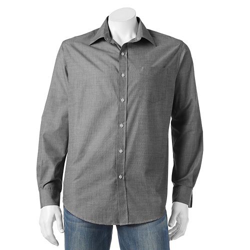 Big & Tall Croft & Barrow Classic-Fit Solid Easy-Care Button-Down Shirt  $46.00